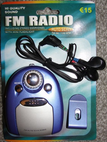 Scan mini pocket portable - fm,