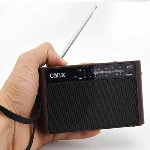 Mini portable fm radio - am,