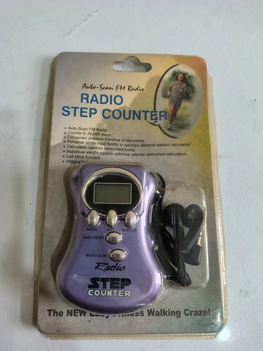 Walkmate step counter with - counter,