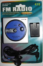 FM SCAN MINI/POCKET PORTABLE