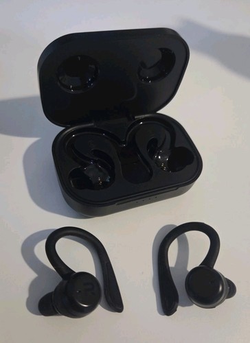 Runbuds air earphones black - earphones,