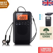 Compact AM/FM Radio with