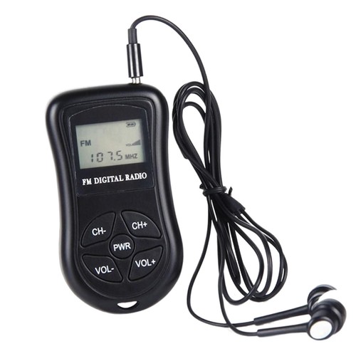 Portable radio lcd digital - portable,