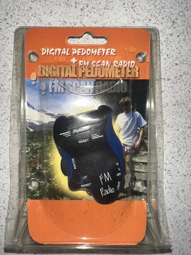 Digital pedometer with - pedometer, fm