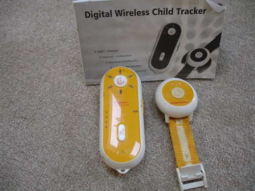 Digital wireless child tracker