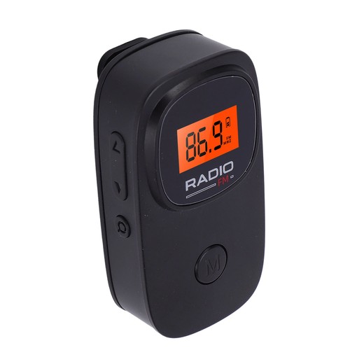 Portable pocket radio with - fm,