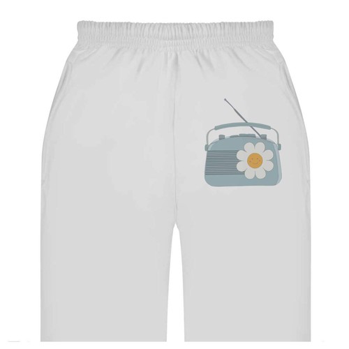 Retro radio adult - adult, sweatpants