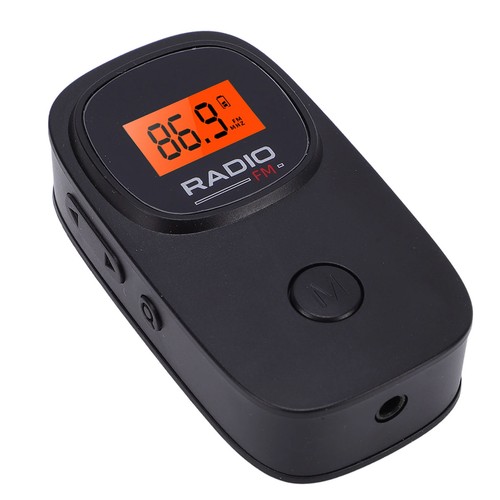 Portable pocket radio with - pocket,