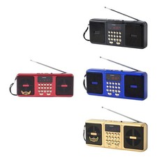 Portable FM Radio Rechargeable