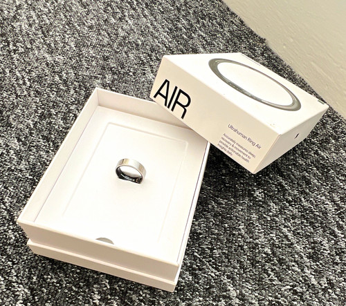 Ultrahuman ring air silver - ultrahuman,