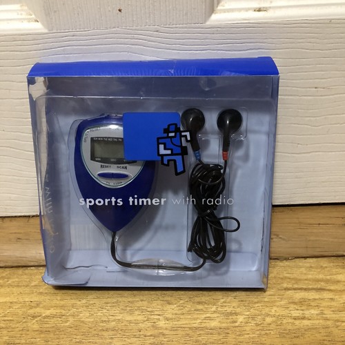 Sports timer with radio - sports,