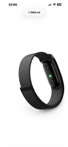Fitbit air black - fitbit,